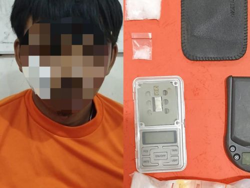 Satres Narkoba Polres Lampung Utara Kembali Amankan Pengedar Sabu